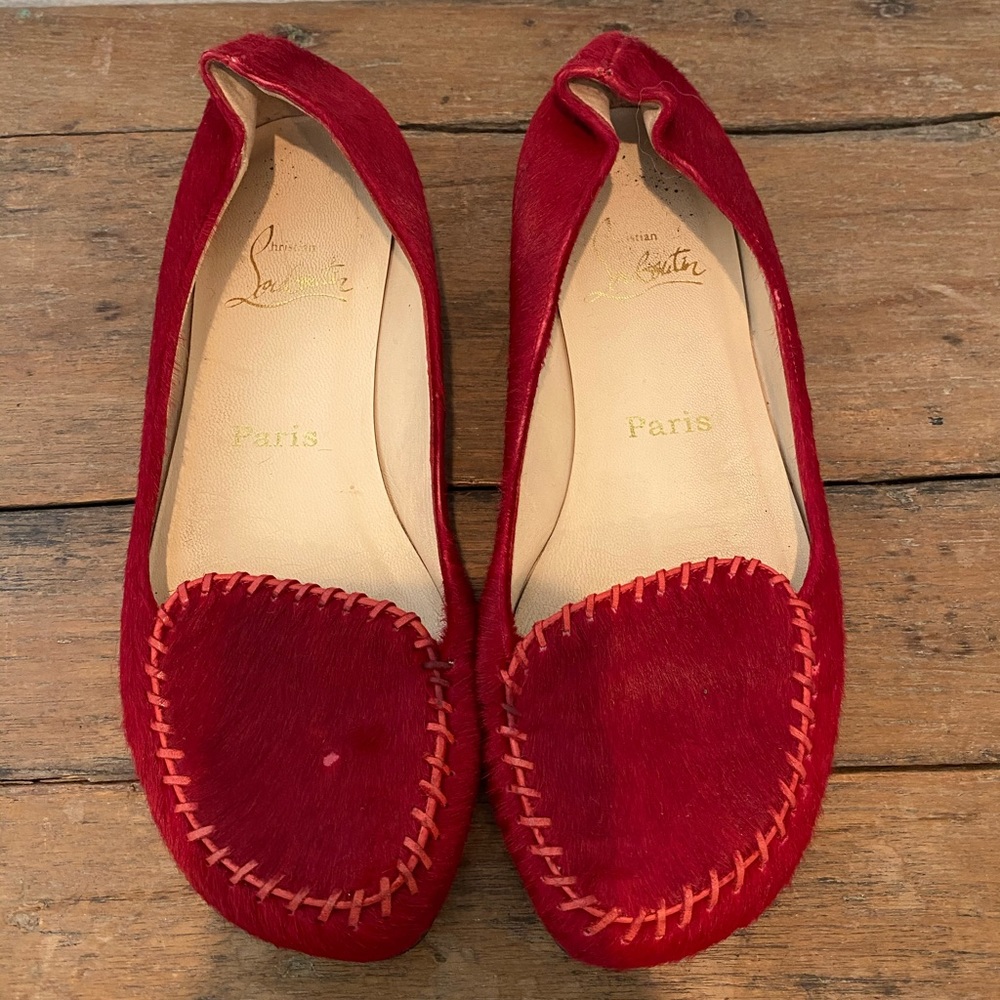 Christian Louboutin moccasins